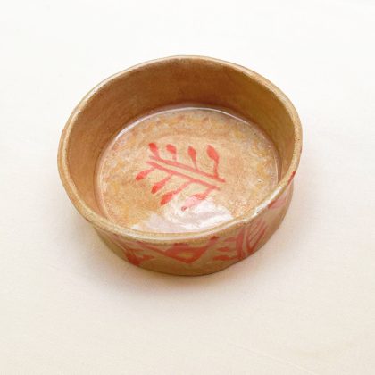 Small red pattern Bowl